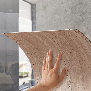 Architektonische flexible Porzellanplatte – leichtes, biegbares Keramiksystem f&uuml;r Fassaden- und Innenarchitektur