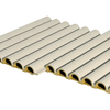 Panneaux muraux cannel&eacute;s semi-circulaires d'int&eacute;rieur WPC six avec r&eacute;sistance &agrave; l'humidit&eacute; et isolation thermique 150