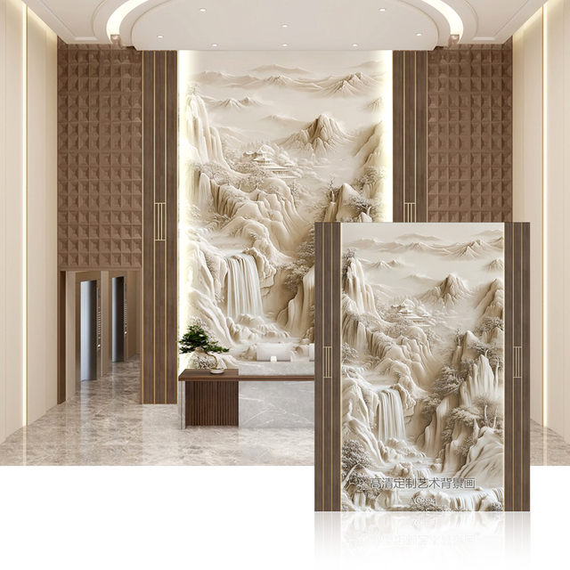 Panneau mural d&eacute;coratif de qualit&eacute; sup&eacute;rieure pour murs de fond — Syst&egrave;me de rev&ecirc;tement int&eacute;rieur moderne textur&eacute;, imperm&eacute;able et facile &agrave; installer pour le design domestique et commercial.